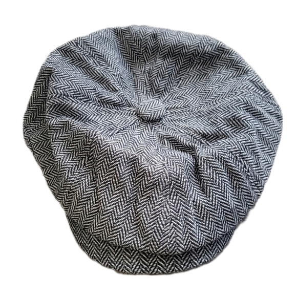 Style USA Other - Style USA / Men's Newsboy Hat / OS / Gray Herringbone